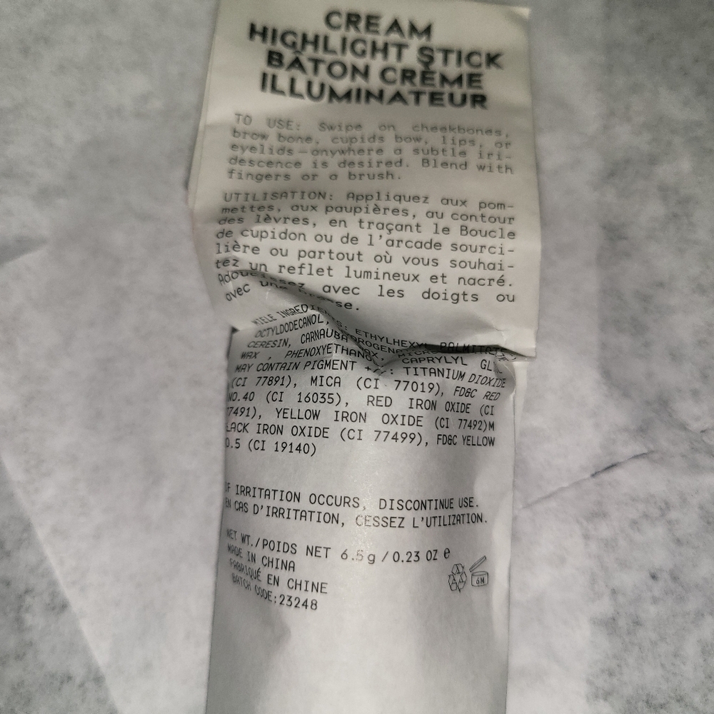 Cream Highlighter Stick in color Miele 0.23 Oz - Picture 7 of 7